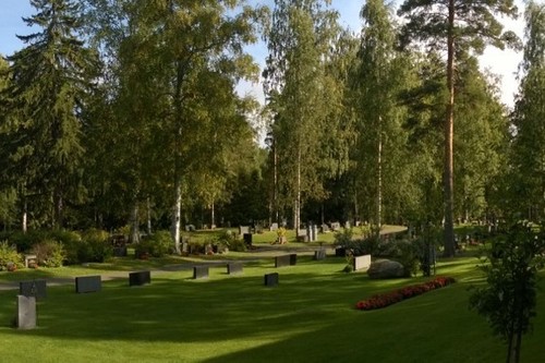 Kuva Palomäen hautausmaalta
